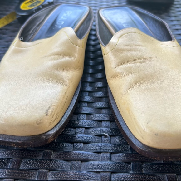 Prada Mule Slip On Shoes Yellow size 10 - Picture 6 of 12